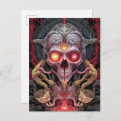 Alien Creature Surreal Horror Art Briefkaart (Voorkant / Achterkant)