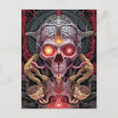 Alien Creature Surreal Horror Art Briefkaart (Voorkant)