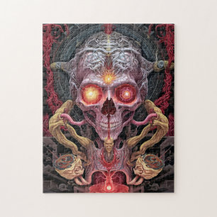 Alien Creature Surreal Horror Art Legpuzzel