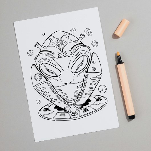 Alien : Créatures de ce monde Colorier Poster