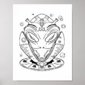 Alien : Créatures de ce monde Colorier Poster (Devant)