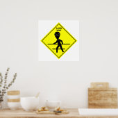 Alien Crossing Poster (Keuken)
