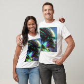 Alien Cyborg Woman Bot T-shirt (Unisex)