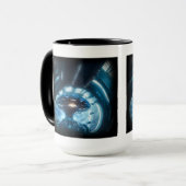 Alien dans la Mug Combo Space, 15 oz (Devant gauche)