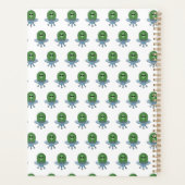 Alien dans son petit vaisseau spatial (Dos)