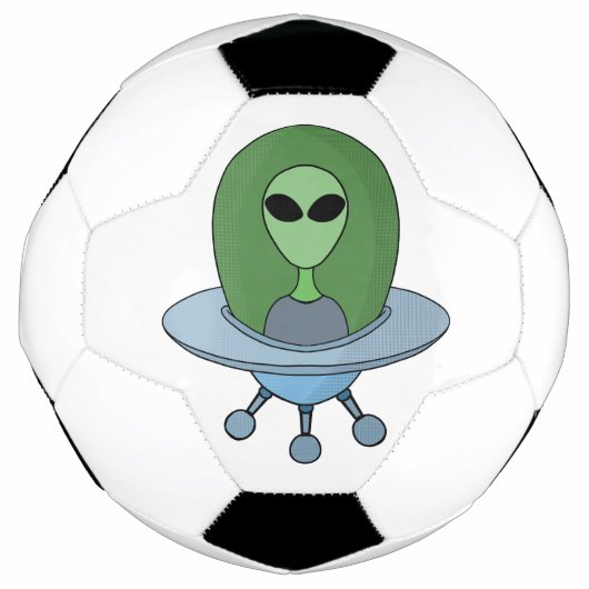 Alien dans son petit vaisseau spatial (Devant)