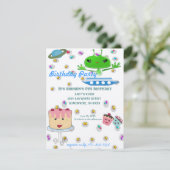 Alien Days Invitation Anniversaire (Debout devant)