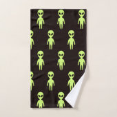 Alien de Little Green Men (Serviette à main)