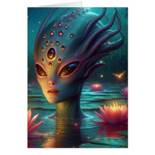 Alien de natation Toutes les occasions (Devant)