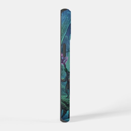 Alien Deep Sea Encounter iPhone 15 Hoesje (Rechterkant)