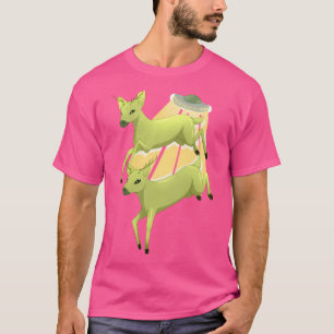 Alien Deer T-shirt
