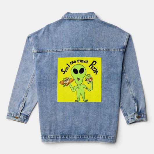 Alien Denim Jacket (Achterkant)