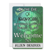 Alien Desires Halloween