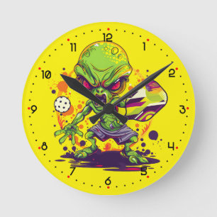 ALIEN DINKSTRIKTOR 3000 Pickleball Ronde Klok