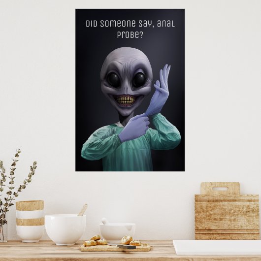Alien Doc Poster (Keuken)