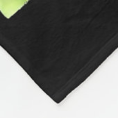 Alien Dog Meme Glerp Glorp Funny Space Laser Gift  Fleece Deken (Hoek)