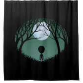 Alien Douche rideau mignon E.T. Alien Salle de bai (Devant)