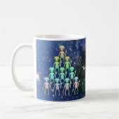 Alien-driehoek Koffiemok (Links)