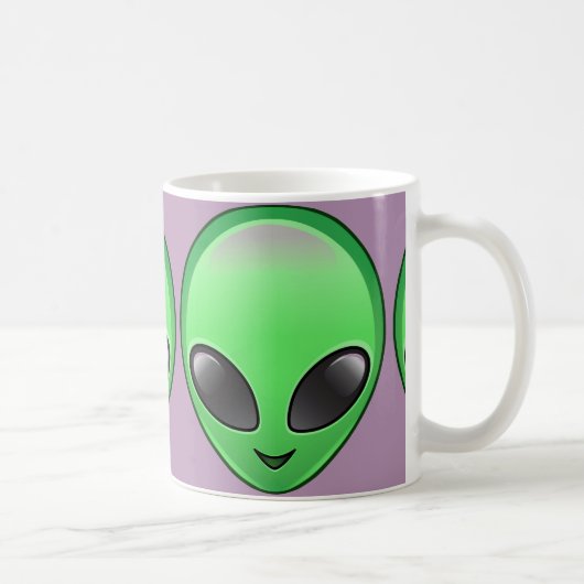 alien emoji koffiemok (Rechts)