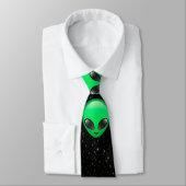 alien emojis homme cravate (Attaché)