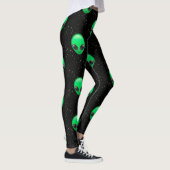 alien emojis leggings (Droite)