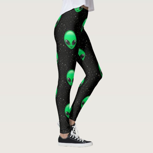 alien emojis leggings (Droite)