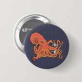 Alien en en Octopus Friend Button (Voorkant /achterkant)