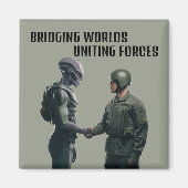 Alien en soldaat magneet (Voorkant)