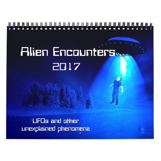 Alien Encounters 2017-kalender Kalender (Hoes)