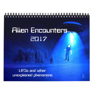 Alien Encounters 2017-kalender Kalender
