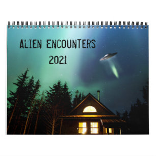 Alien Encounters 2021-kalender Kalender