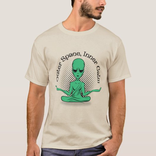 Alien, Espace Extérieur, T-shirt au calme intérieu (Devant)