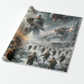 alien et emballage cadeau d'appel de service (Déroulé)