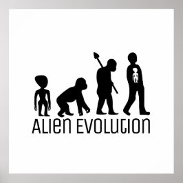 Alien Evolution, buitenaardse Alien Poster