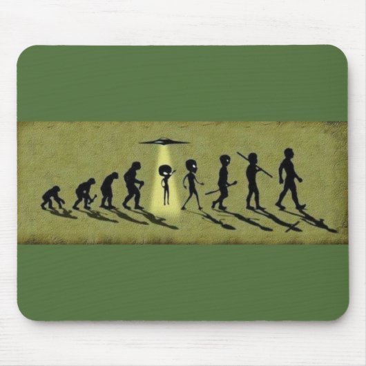 Alien evolutionair muispad muismat (Voorkant)