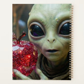 Alien Extraterrestre et Nourriture Cristalline (Dos)