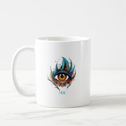Alien Eye Koffiemok (Links)