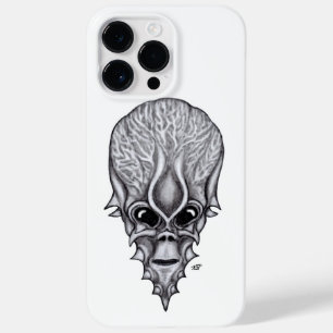 Alien Face , Afrikaanse schedelwederopbouw Case-Mate iPhone 14 Pro Max Hoesje