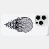 Alien Face , Afrikaanse schedelwederopbouw Case-Mate iPhone Case (Achterkant (horizontaal))