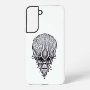 Alien Face , Afrikaanse schedelwederopbouw Samsung Galaxy Hoesje