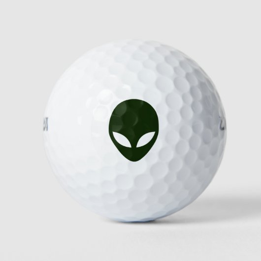 Alien Face Golfballen (Voorkant)