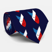 Alien Face Happy Bomb-Stropdas Stropdas (Opgerold)