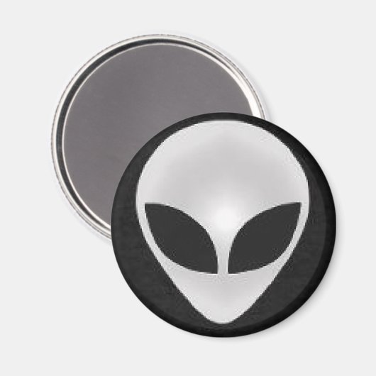 Alien Face Magneet (Voorkant / Achterkant)