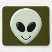Alien Face Muismat (Voorkant)