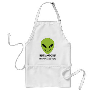 Alien Face Standaard Schort
