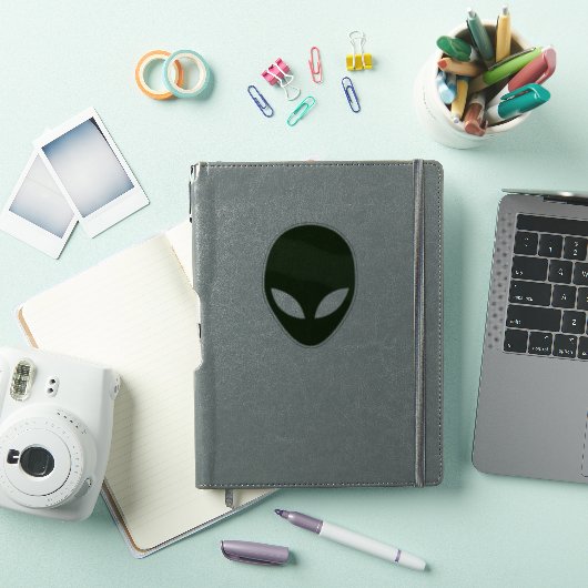 Alien Face Sticker (iPad Cover)