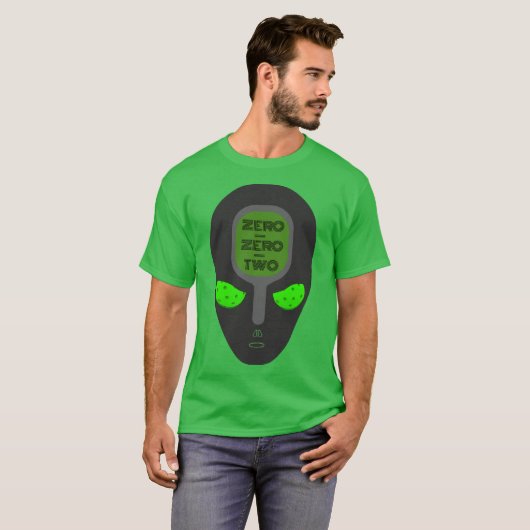 Alien Face T-shirt (Voorkant volledig)