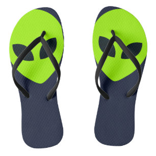 ALIEN FACE TEENSLIPPERS