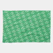 Alien Faces Theedoek (Horizontaal)