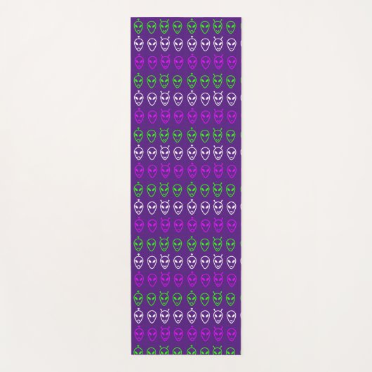 Alien Faces Trio Yogamat (Voorkant)